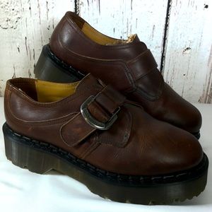 Dr. Martens Brown Leather Oxfords